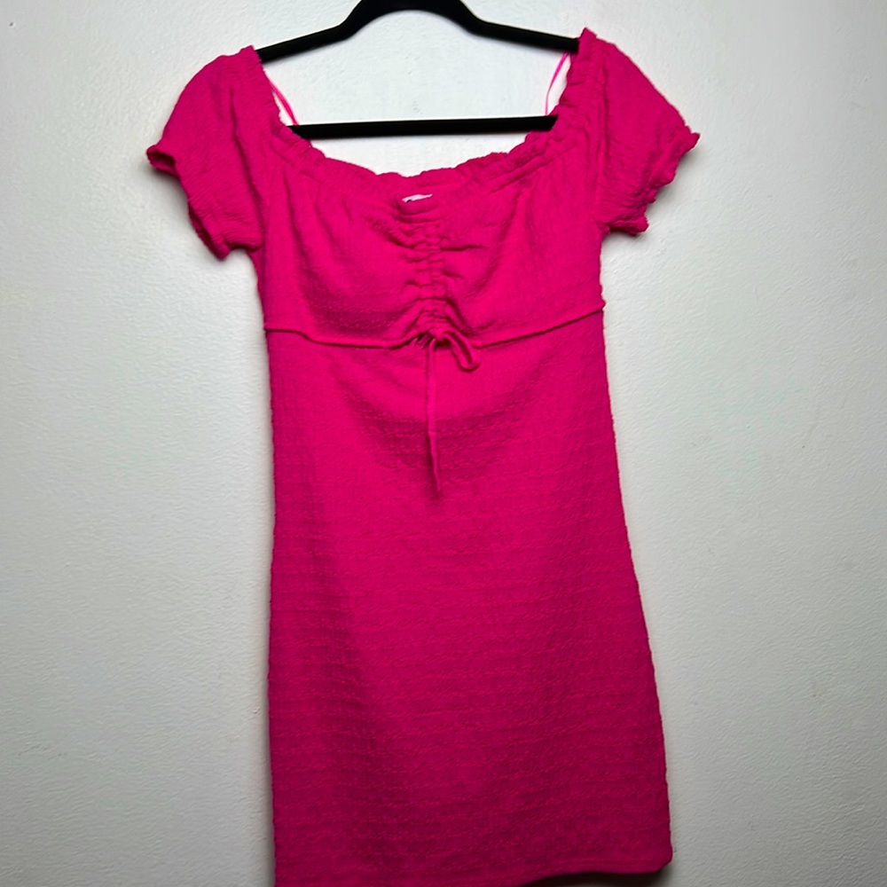 SO bright pink size medium mini dress